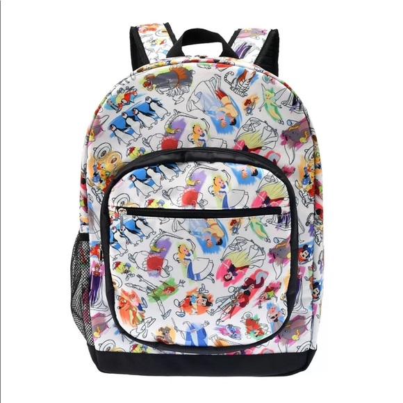 disney ink and paint backpack